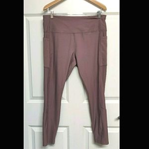 Pink Athletic Leggings (with pockets)
